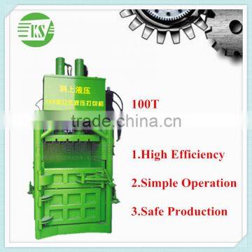100T Factory Machines Plastic Scrap Pet Bottle Baler photo-3