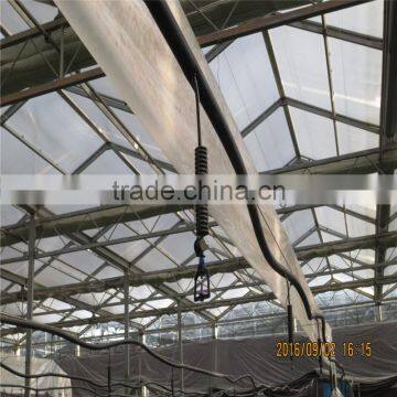 Multi Span Tunnel PE Plastic Film Hydroponic Systems Agricultural Commercial Greenhouse photo-6