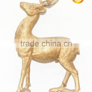 Hot selling resin standing deer decoration
