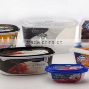 IML pp plastic cup / frozen yogurt packaging