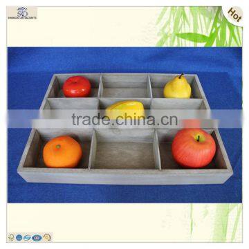 Custom Antique Paulownia Home Storage Wood Box photo-5