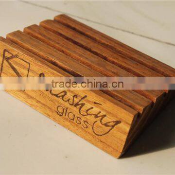 High Quality Solid Wooden Desktop Business Card Holders Wholesale photo-5