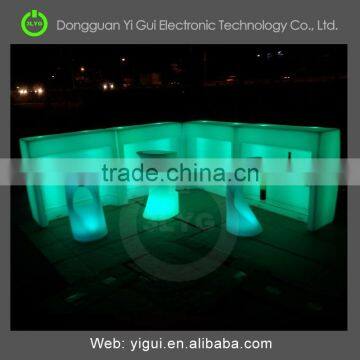 2017 New Design Restaurant Bar Counter Design Led Cocktail Table photo-2