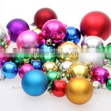 Shiny /Matt Pearl Christmas Ball Xmas Plastic Ball