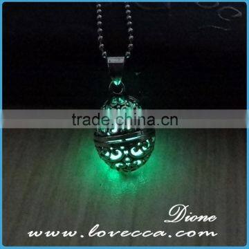 Beautiful Copper Night Jewelry Glowing Pendant Necklace photo-2