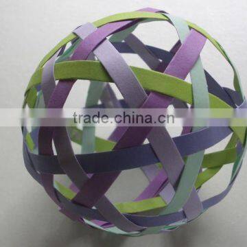 Eco Friendly 100 % Natural Handwoven Bamboo Rattan and Seagrass Decorative Ball photo-5