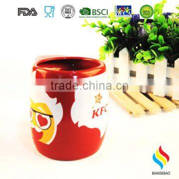 350ml Ceramic Coffee Mug Irregular Shape 3D Ceramic Mug photo-3