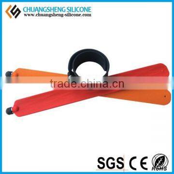 ad Promotion Gift Mobile Phone & Tablet Touch Screen Silicone Stylus Pen With Slap Band From China Factory photo-3