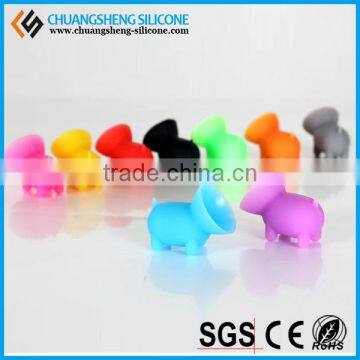 Smart Pig Design Sucking Mobile Phone Stickers photo-6