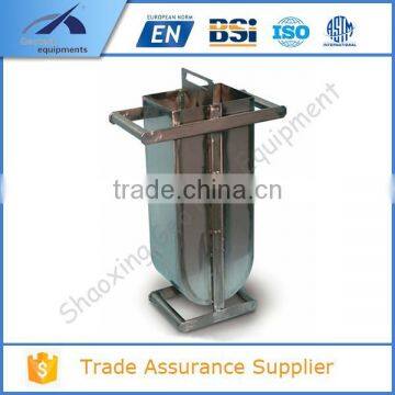 SCC-U U-Box concrete filling speed test apparatus