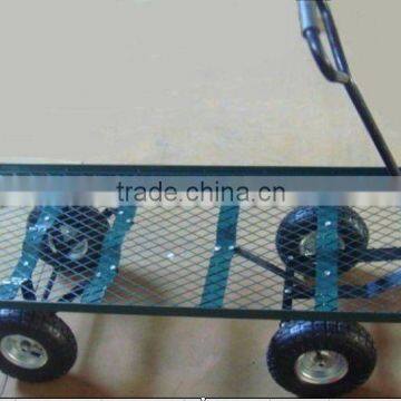 400 -lb capacity steel cart for garden