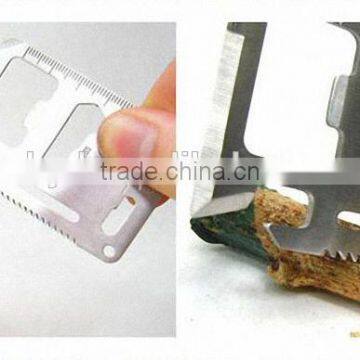 New Multifunction Indoor & Outdoor Knife Business Card Functional photo-4