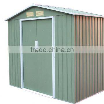 10x12ft Cream Shed With Powder Coated Steel Sheet