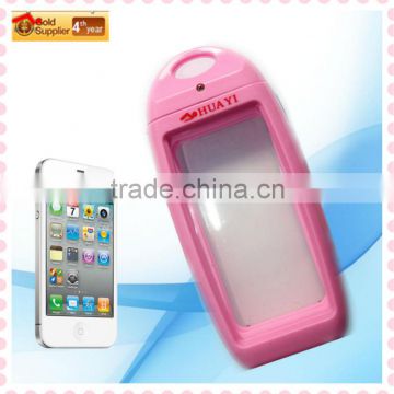 Latest design silicone waterproof cell phone waterproof case