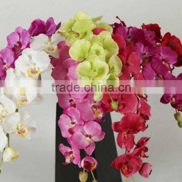 27539 home decorative single stem orchid artificial flower stock