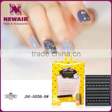 New Air Hot Selling Nail Art For Stickers 3d Diamond Nail Stickers