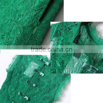 Women's Vintage Lace Sleeveless Cocktail Evening Party Bodycon Slim Pencil Dress photo-2