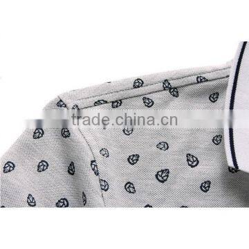 Custom Design All Over Printing Short Sleeve Cotton Mens Polo Shirt Wholesale Softtextile photo-5