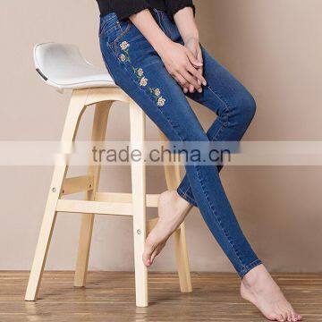 GZY T7786 9oz Stock Recycled Denim Jeans Fabric Factory photo-6