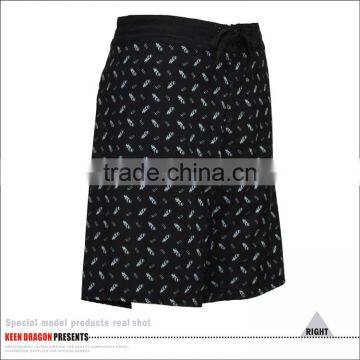 Men's Microfiber 4 Way Stretch Swimwear Transfer Print Summer Board Shorts for Surf photo-4