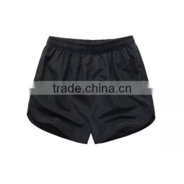 Cheap Price Solid Color 100% Polyester Sport Shorts/ Men Sport Wear photo-2