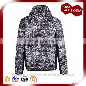 Water-wave Print Light Weight Fashion Padding Jacket for Men photo-2