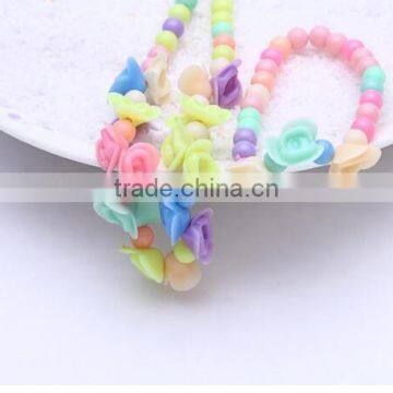 Zm35068a Latest Design Beads Necklace Fancy Colorful Children Necklace Sets photo-4