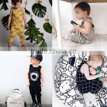 S17553A Children Clothes Boys Romper Baby Summer Rompers For Kids photo-6