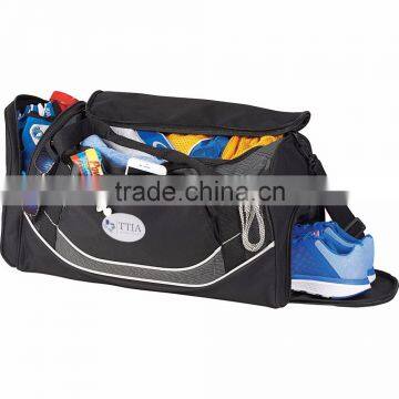 Dunes 22" Deluxe Sports Duffel Bag - Has Zippered U-shaped Main Compartment and Comes With Your Logo. photo-2