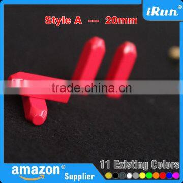 Air Yeezy Lace Aglets(Gold/Silver/Gun Black/Black Matt/White/Red/Blue/Pink/Orange/Green/Yellow)Mixed Color Yeezy Lace Aglets photo-3