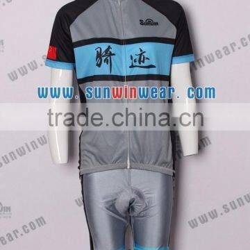 Mountain Bike Jersey Pro Cycling Sets Short Sleeve Custom Bicycle Clothing Cycling Jersey photo-2