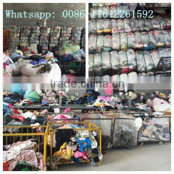 Wholesale Summer Adult Children Cream Second Hand Clothes Used Clothes photo-6