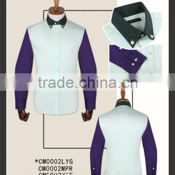 Latest 100% Cotton Colorful Casual New Fashion Shirts for Young Men photo-2