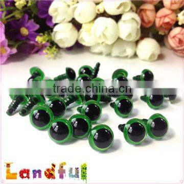 12mm Handicraft Felt Toys Crochet Toys Green Plastic Craft Eyes photo-2