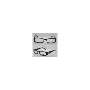 Classic Acetate Rectangle Mens / Womens Eyeglass Frames For Promotion