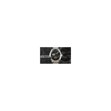 Stainless Steel Elegant Tourbillon Automatic Watch Round , Men Wristwatch
