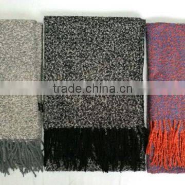 Fashion Thick Winter Long Cashmere Custom Blanket Jersey Scarf