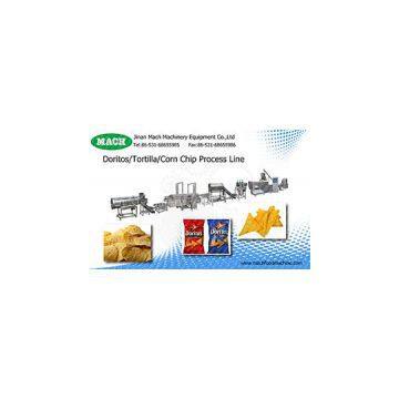 Doritos/tortilla/corn chips process line,snacks food machinery