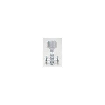 Three Port 3 Way 2 Position Pneumatic Valve Automatic Flange Valve
