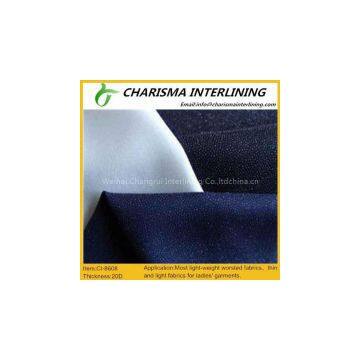 Extremely Soft Fusible Woven Interlining 8608 photo-3