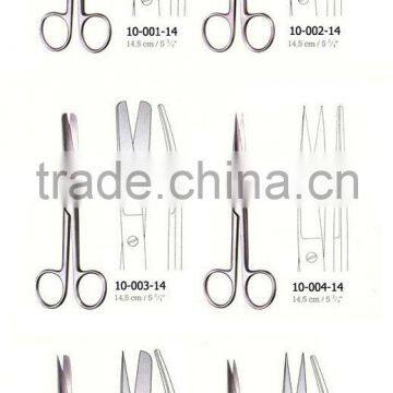 Professional heated dental instruments and scissors