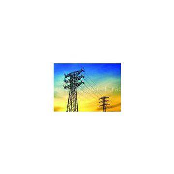 Galvanized Steel Tower , Customized Lattice Tower  40M 45M 50M
