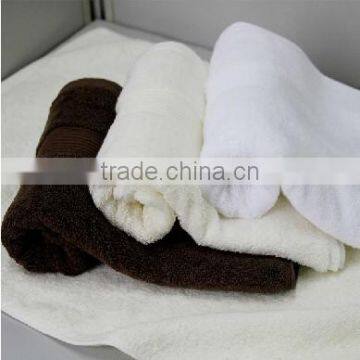 premium cotton white hotel face towel - washcloth