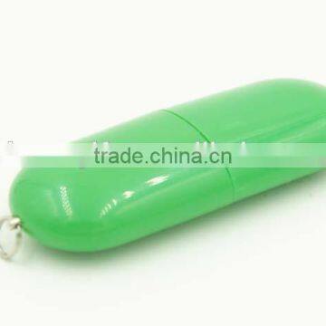 OVAL SHAPE PLASTIC USB DRIVE