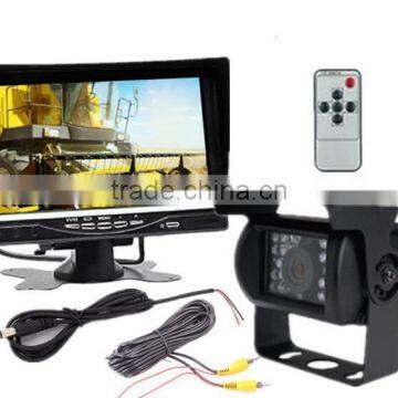 7" Monitor & Micro Camera Kit+reversing Camera+parking Sensor photo-3