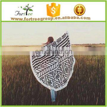 hot selling bulk round beach towel