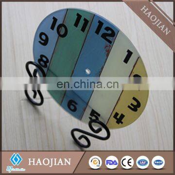 Sublimation Coating Blank Glass Clock, Round, 4mm Thickness