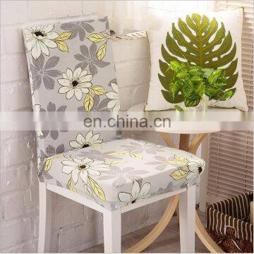 Elegant Design Spandex Printing Dining Chair Covers