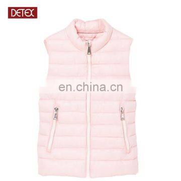 Chinese Manufacturer 100% Polyester Pink Padded Vest Women