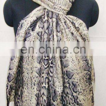 Animal print shawls /print pashmina shawls